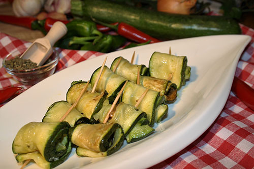 Zucchini Röllchen