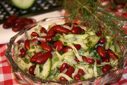 Roter Bohnensalat