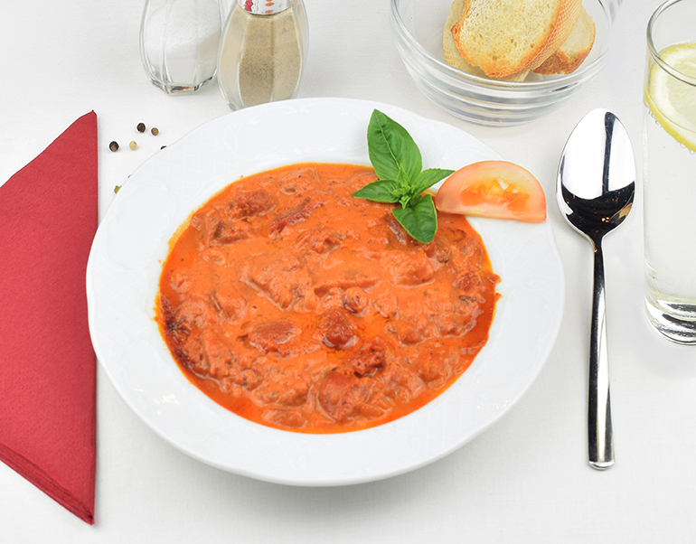 Tomatensuppe vegetarisch