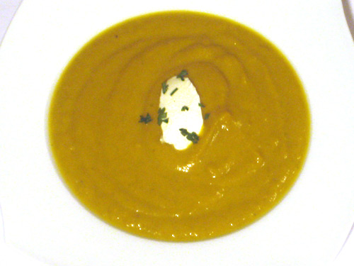 Kürbisuppe